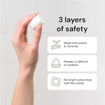 Grab Green natural garbage disposal cleaner pods side view