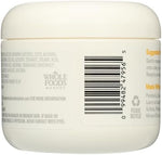 High potency 28000 IU Vitamin E skin care cream jar on a plain background.