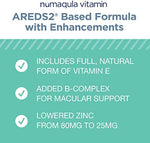 Capsule size and texture of PRN Numaqula eye health supplement