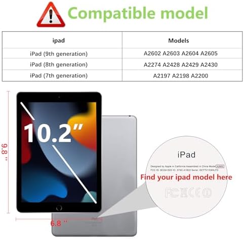 Two pack apiker screen guard packaging for iPad 7th generation