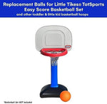 Replacement basketballs for Little Tikes EasyScore hoop