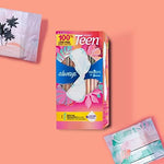 Imported Always Radiant Teen sanitary napkins for regular flow security