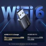 UGreen wireless network dongle showcasing the USB connector interface