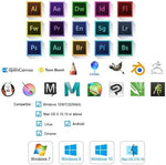 Close up view of the eight customizable express shortcut keys on the side panel of the Ugee graphics tablet.