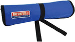 Faithfull Chisel Roll close-up of the built-in zippered compartment