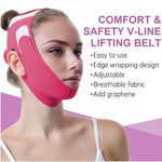 Rowmate V-line chin strap showing ear cutouts