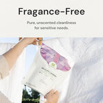 USA imported Grab Green delicate wash pods showing ingredient transparency.