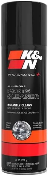 K&N All In One Parts Cleaner thirteen ounce front view premium automotive degreaser spray