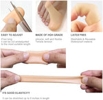 Six premium silicone gel sleeves demonstrating stretchable flexibility