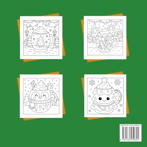 Back cover and paperback binding details of the Chris Martin coloring book