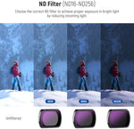 Close up view of Neewer multi-coated HD glass lens filter