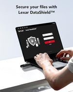 Lexar JumpDrive 3-pack packaging demonstrating authentic imported retail storage equipment.