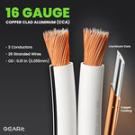 GearIT speaker wire spool in professional packaging