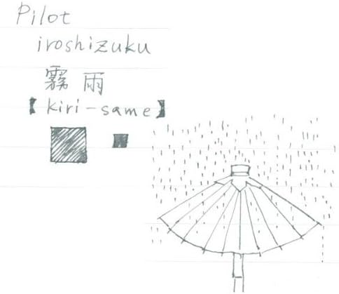 PILOT IROSHIZUKU SPECIAL (KIRI SAME) JAPANESE INK - Image 3