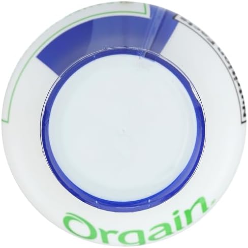 Orgain gluten free soy free protein shake side view ingredient statement