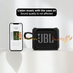 Close up shot of the hook and loop handlebar mount attachment on the speaker protective sleeve