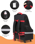 Transparent name card slot on mcbd car seat travel bag
