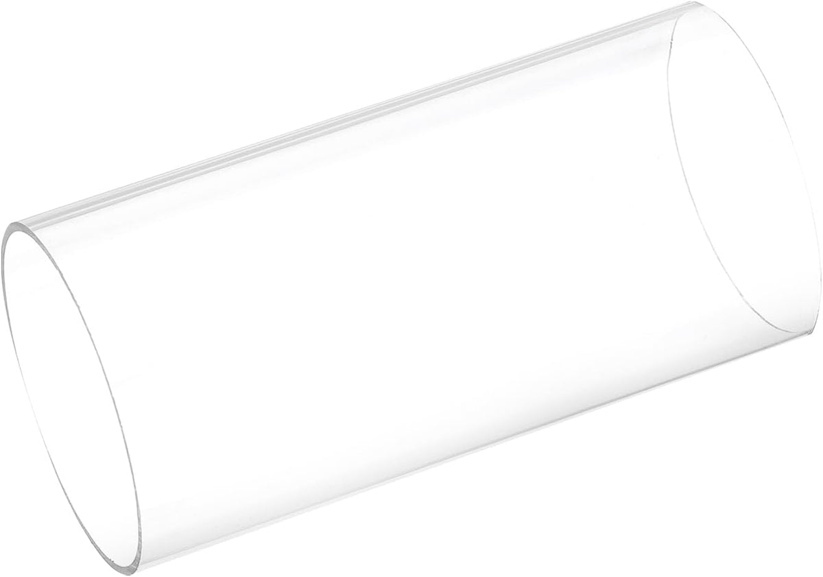 MECCANIXITY Plastic Pipe Rigid Polycarbonate Round Tube Clear 0.7"(18mm) ID 0.8"(20mm) OD 14" (350mm) High Impact for Lighting, Models, Water Plumbing - Image 14