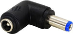 The two pack bundle of authentic imported zdyCGTime angled power couplers arranged neatly on a plain background.