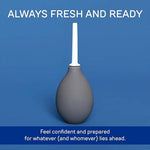 Detachable polyethylene nozzle and 50ml bulb components for easy cleaning
