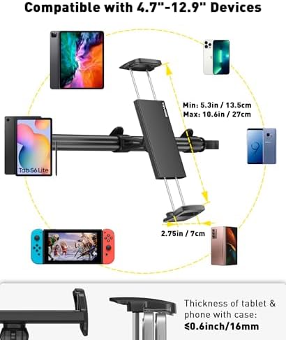 Tryone tablet bracket demonstrating 360 degree rotation