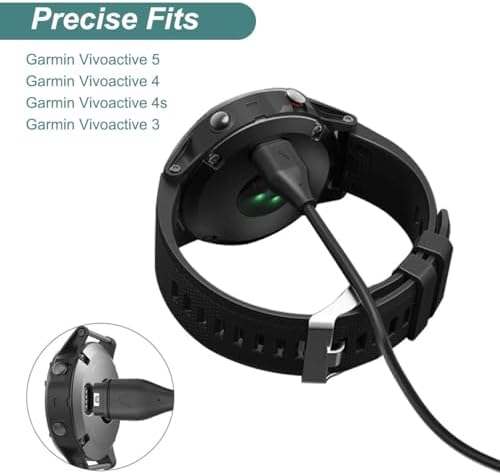 Premium pure copper wire replacement cable for fitness smartwatches close up view.
