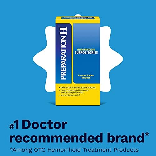 Lifestyle angled shot of Preparation H Hemorrhoidal Suppositories 12 Count