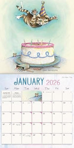 2026 Gary Patterson - Cats Wall Calendar - Image 3