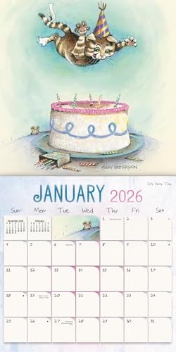 2026 Gary Patterson - Cats Wall Calendar - Image 3
