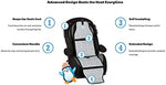 Cool Carats car seat liner inside baby car seat