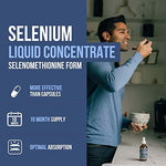 Triquetra Health sublingual selenium drops supplement facts label
