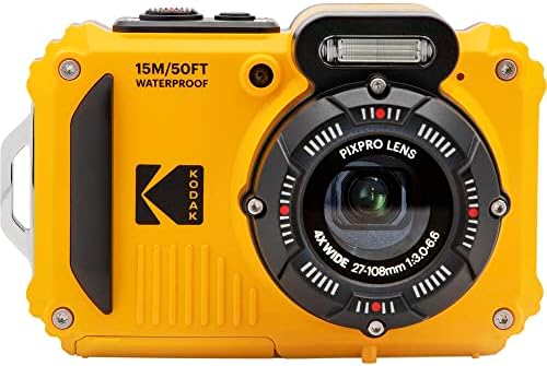 Kodak Pixpro WPZ2 rugged camera with bundle accessories