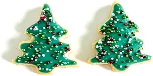 Acrylic Christmas Tree Stud Earrings Chocolate Colorful Lanterns for Women Winter Xmas Festive Merry Christmas Holiday Jewelry Gift - Image 9