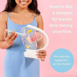 Pixie Cup feminine wash and storage totes for portable period maintenance.