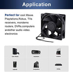 Wathai high airflow brushless motor fan showing dual ball bearing structure