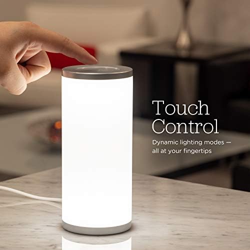 Enbrighten color-changing LED lamp showcasing vibrant RGB fusion modes