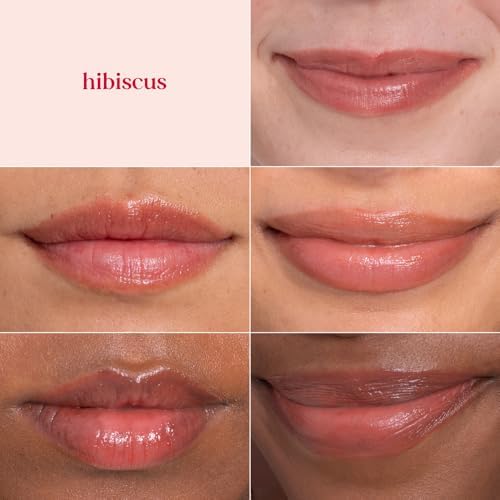 Natural moisturizing tint swatch on a neutral surface to display the sheer pigment payoff.