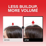 Dr.FORHAIR Folligen Thickening Scalp Exfoliator tube highlighting the sulfate free formula benefits.