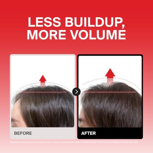 Dr.FORHAIR Folligen Thickening Scalp Exfoliator tube highlighting the sulfate free formula benefits.