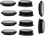Fotasy camera body sensor dust protective cover showing the secure inner ridge design for DSLR mounts