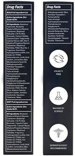 Sleek silver packaging of DRMTLGY mineral tinted lip treatment with SPF