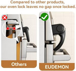 Eudemon baby proofing oven lock attached to oven handle