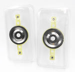 Replacement tweeter diaphragm 2-pack top view for audio repair