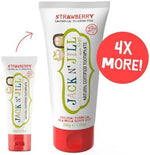 Natural fluoride free training toothpaste with xylitol for infants.