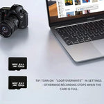 High endurance memory card pack showing durable gold connection pins on back
