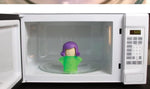 Angry Mom non toxic steam cleaning device showing disassembled head and body fill lines