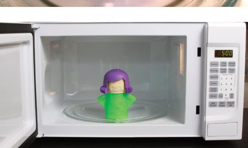 Angry Mom non toxic steam cleaning device showing disassembled head and body fill lines