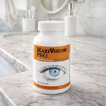 MaxiVision eye health supplement bottle label