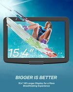 WONNIE regional free travel multimedia player showing the side input ports for USB SD card and AV connections