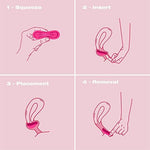 Comparison of Intimina Ziggy Cup 2 Size B for high cervix